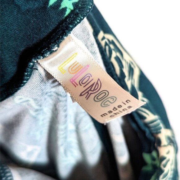 LuLaRoe Tall & Curvy High Rise NYC Statue of Liberty Leggings Womens Medium Tall - Picture 5 of 6